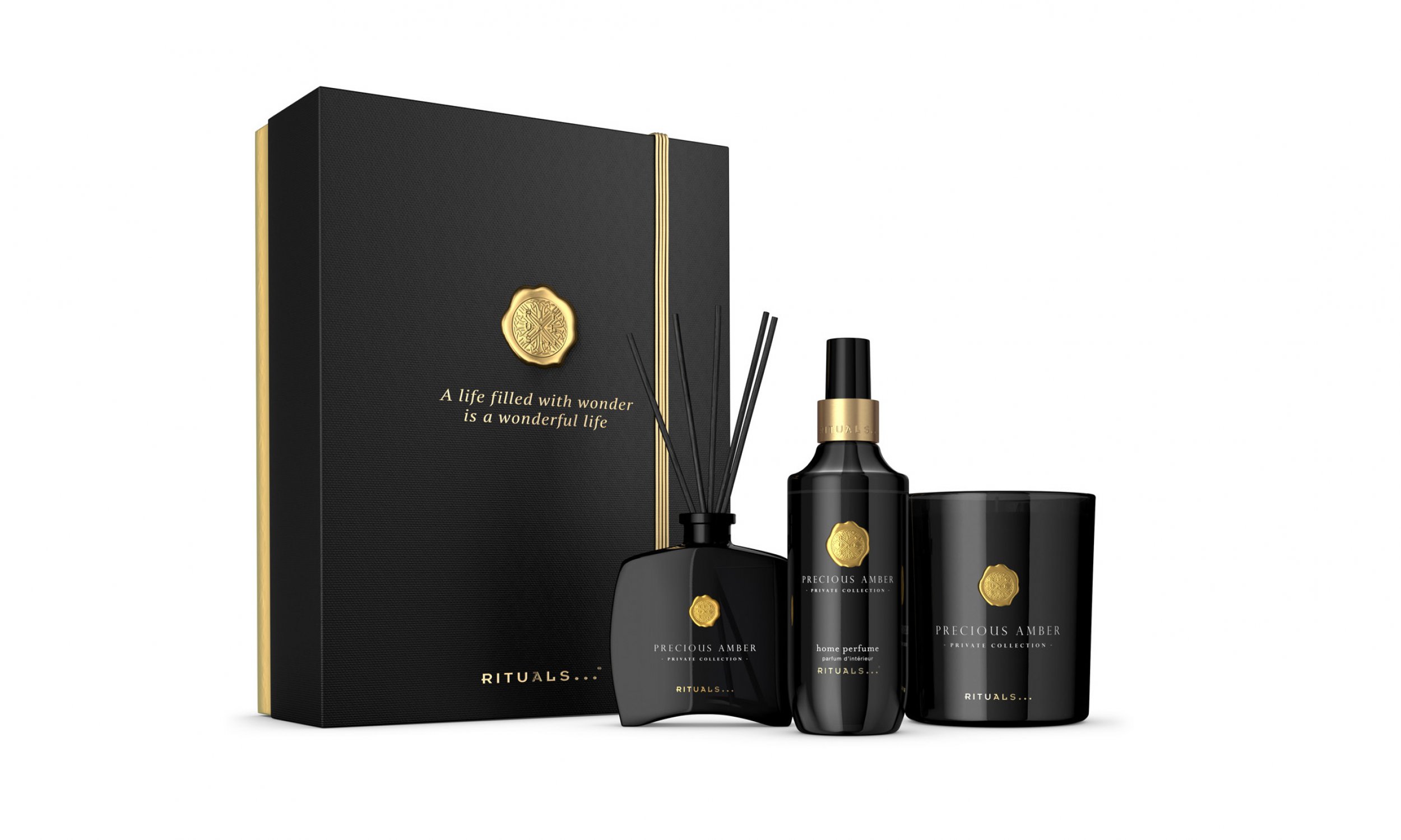 Private Collection Precious Amber - Gift Set